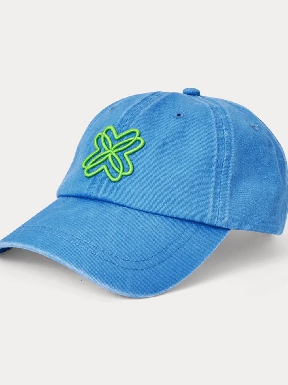 Lilly Pulitzer Chambray Logo Hat Oceanfront Blue